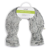 UMOI Nacken Wärmflasche 1.8 Liter mit kuschligem Kunstfell Bezug Mink